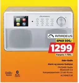 POWER Dab+ Radio, NOK 1299 tilbud