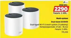 POWER Mesh-system, NOK 2290 tilbud