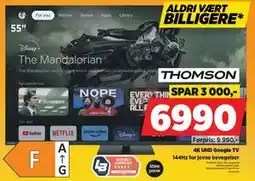 POWER 4K UHD Google TV, NOK 6990 tilbud