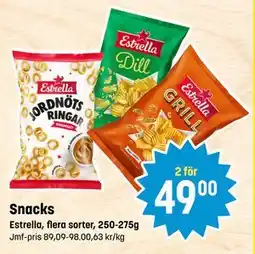 Eurocash Snacks, SEK 49 tilbud
