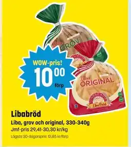 Eurocash Libabröd, SEK 10 tilbud