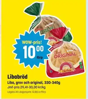 Eurocash Libabröd, SEK 10 tilbud