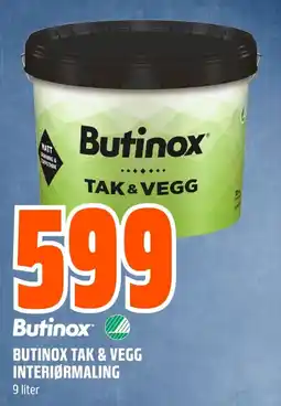 Coop Obs Butinox® butinox tak & vegg interiørmaling tilbud