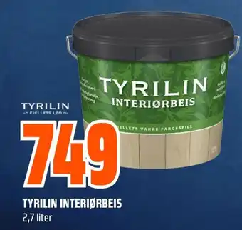 Coop Obs Tyrilin interiørbeis tilbud