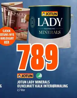 Coop Obs Jotun lady perfection tak 02/helmatt interiørmaling tilbud