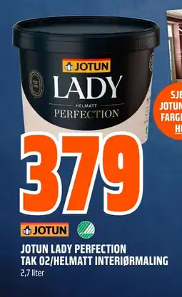 Coop Obs Jotun lady perfection tak 02/helmatt interiørmaling tilbud