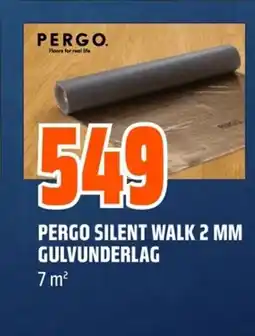 Coop Obs Pergo silent walk 2 mm gulvunderlag tilbud