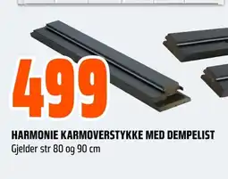 Coop Obs Harmonie karmoverstykke med dempelist tilbud