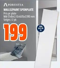 Coop Obs Walls2paint sponplate tilbud