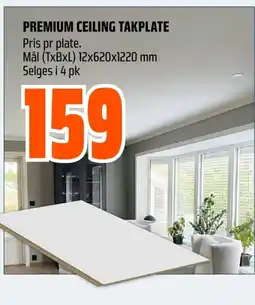 Coop Obs Premium ceiling takplate tilbud