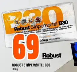 Coop Obs Robust støpemørtel b30 tilbud