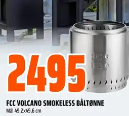 Coop Obs Fcc volcano smokeless båltønne tilbud