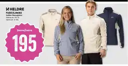 Sport Outlet Heldre fleecejakke sollien fleecejakke Dame/herre tilbud