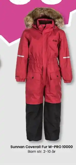 Sport Outlet Sunnan Coverall Fur W-PRO 10000 tilbud