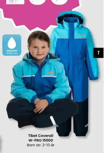 Sport Outlet Tibet Coverall W-PRO 15000 tilbud