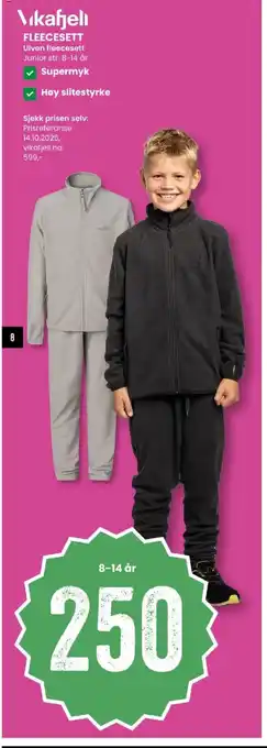 Sport Outlet Vikafje fleecesett tilbud