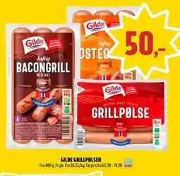 Coop Prix Gilde grillpølser tilbud