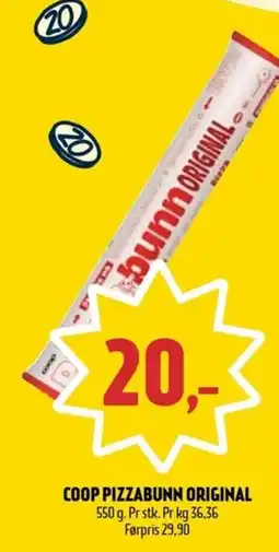 Coop Prix Coop pizzabunn original tilbud