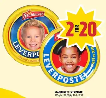 Coop Prix Stabburet leverpostei tilbud