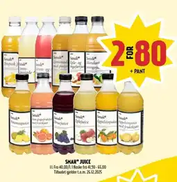 Coop Prix Smak* juice tilbud