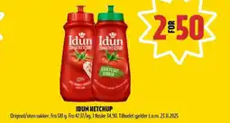 Coop Prix Idun ketchup tilbud