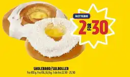 Coop Prix Skolebrød/solboller tilbud