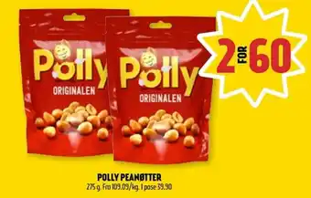 Coop Prix Polly peanøtter tilbud