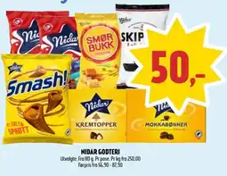 Coop Prix Nidar godteri tilbud
