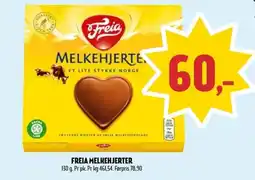 Coop Prix Freia melkehjerter tilbud
