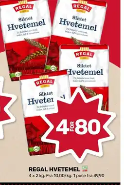 Coop Marked Regal hvetemel tilbud
