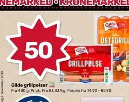 Coop Marked Gilde grillpelser tilbud