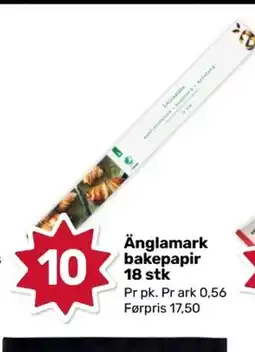 Coop Marked Änglamark bakepapir tilbud