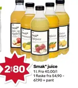 Coop Marked Smak* juice tilbud