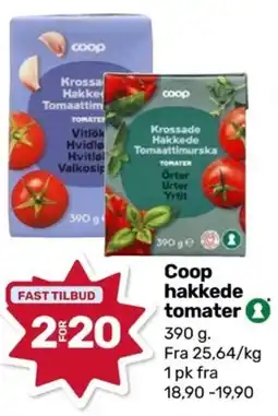 Coop Marked Coop hakkede tomater tilbud