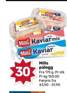 Coop Marked Mills pålegg tilbud