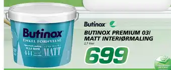 Butinox butinox premium 03/ matt interiørmaling