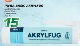 Coop Byggmix Infra basic akrylfug tilbud