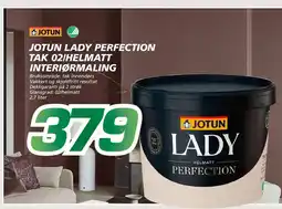 Coop Byggmix Jotun lady perfection tak 02/helmatt interiørmaling tilbud