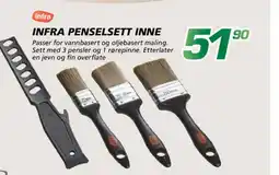 Coop Byggmix Infra penselsett inne tilbud