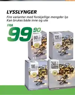 Coop Byggmix Lysslynger tilbud