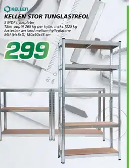 Coop Byggmix Kellen stor tunglastreol tilbud