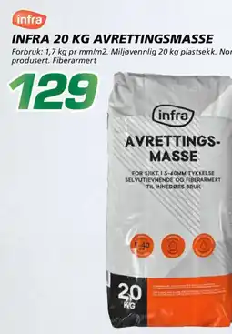 Coop Byggmix Infra avrettingsmasse tilbud