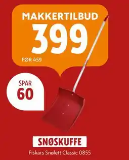 Byggmakker SNØSKUFFE, NOK 399 tilbud