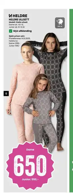 Sport Outlet HELDRE ULLSETT, NOK 650 tilbud