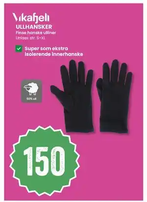 Sport Outlet ULLHANSKER, NOK 150 tilbud
