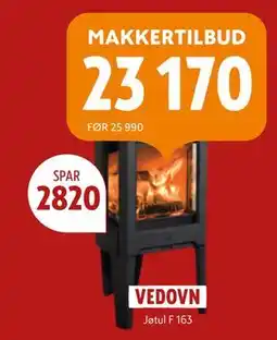 Byggmakker VEDOVN, NOK 23170 tilbud