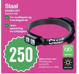 Sport Outlet HODELYKT, NOK 250 tilbud