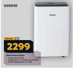 Megaflis Eeese Emma avfukter, NOK 2299 tilbud