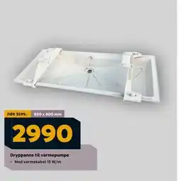 Megaflis Dryppanne til varmepumpe, NOK 2990 tilbud