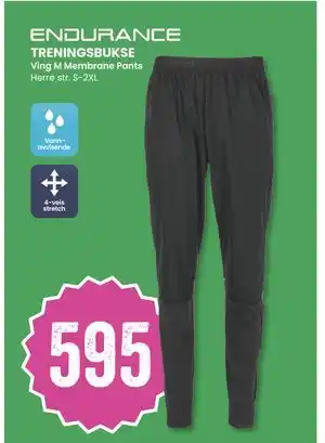 Sport Outlet TRENINGSBUKSE, NOK 595 tilbud